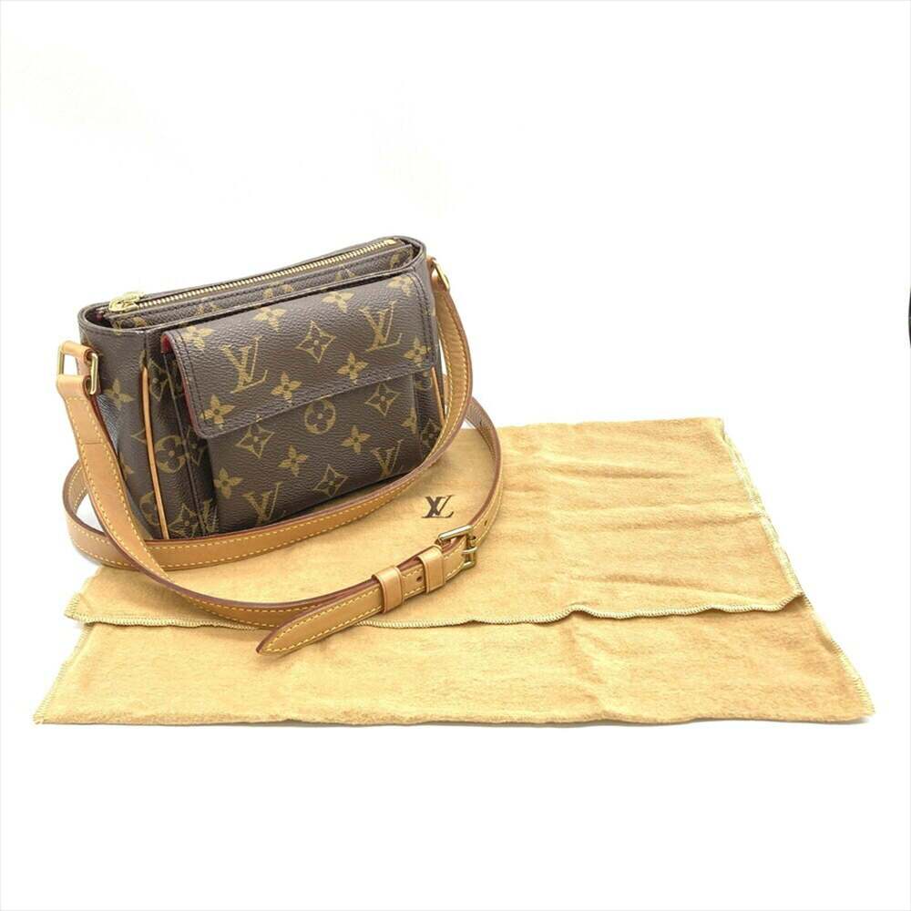LOUIS VUITTON Brown Monogram Canvas Shoulder Bag - Picture 10 of 10